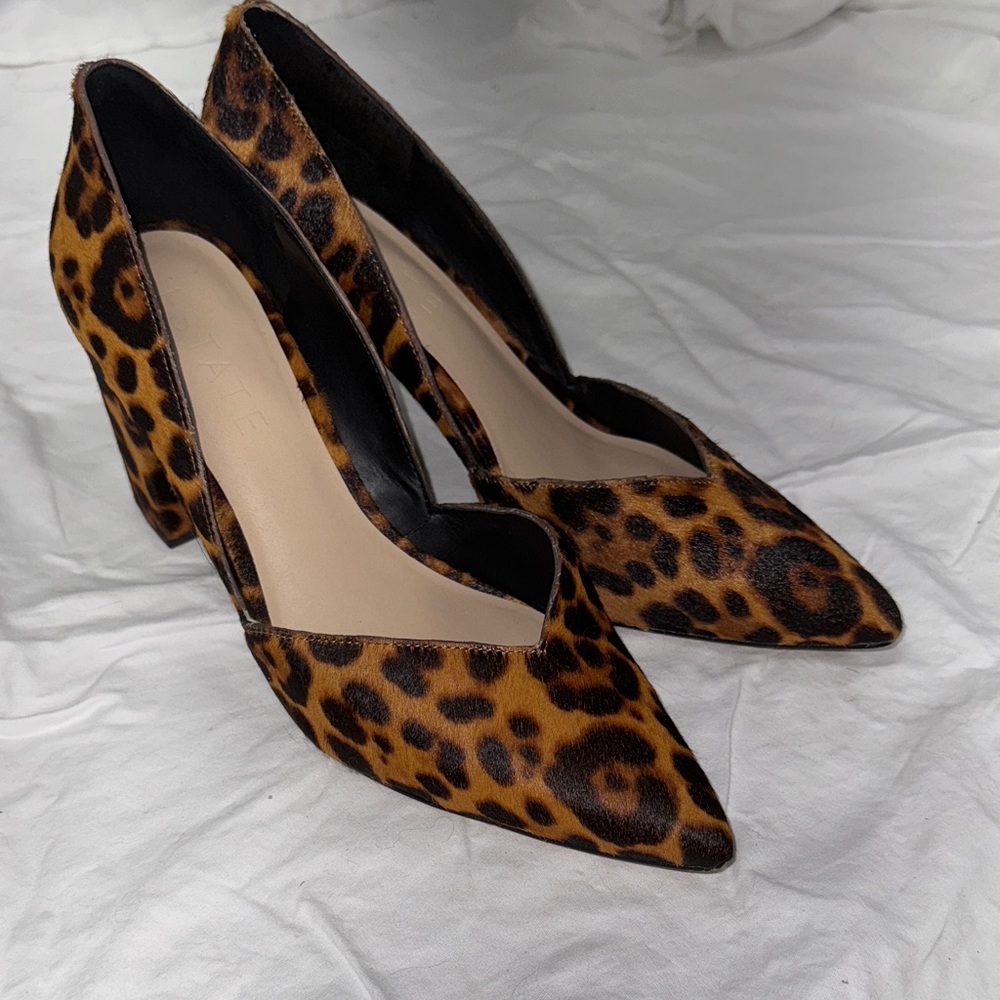 1.State Leopard Print Women's Heels